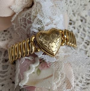 Vintage Heart Bracelet